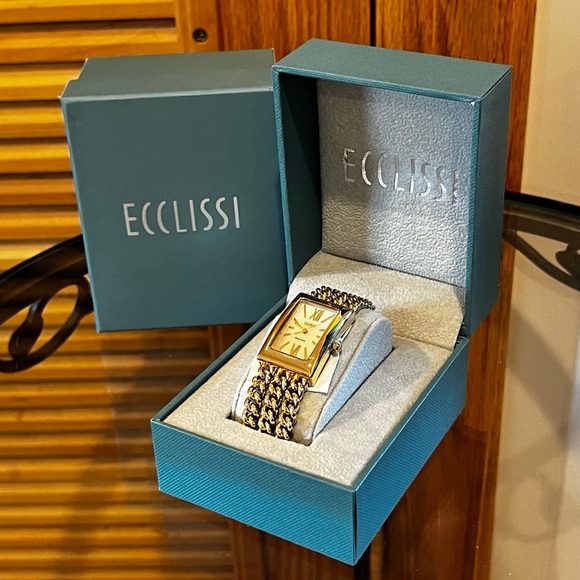 Ecclissi Gold Chain Watch | NWT ✨ - Picture 3 of 6